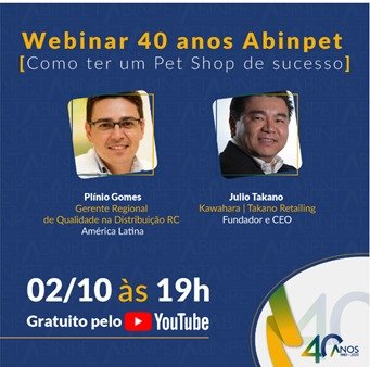 Webinar Abinpet – Como ter um Pet Shop de Sucesso