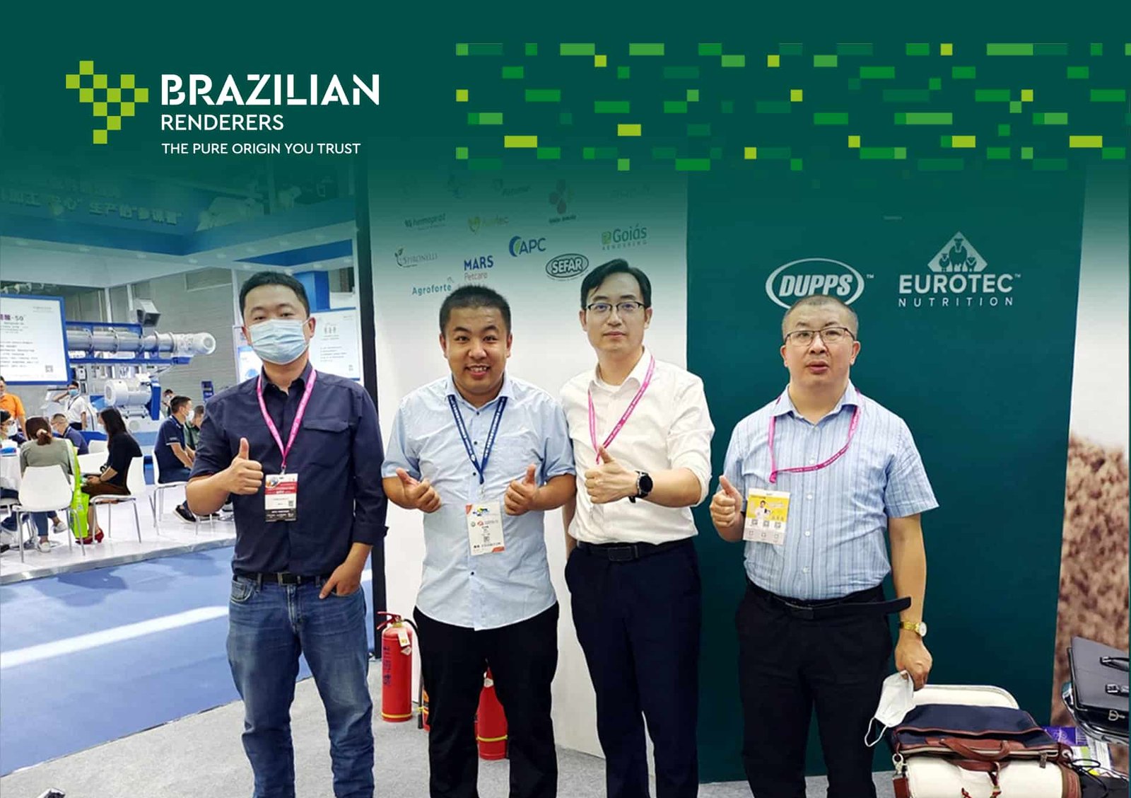 Primeiro dia de VIV China-Qingdao 2021 promove oportunidades para indústrias do projeto Brazilian Renderers
