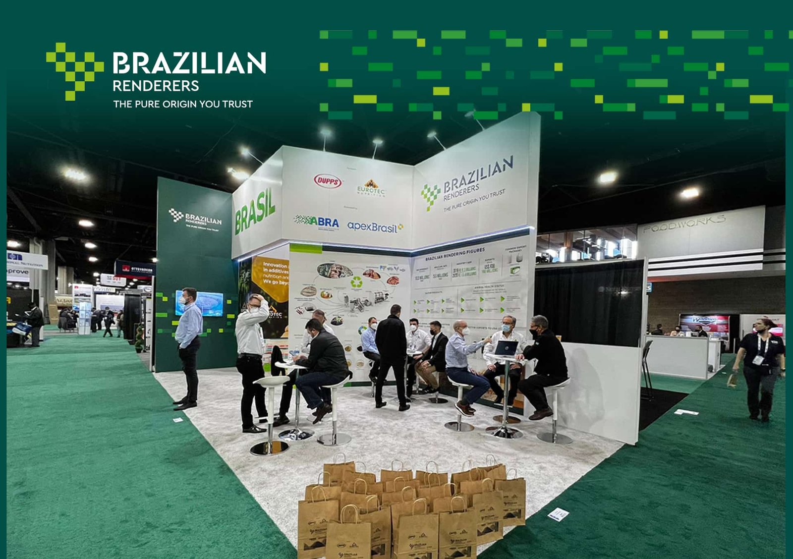 Espaço da reciclagem animal brasileira chama a atenção na IPPE 2022
