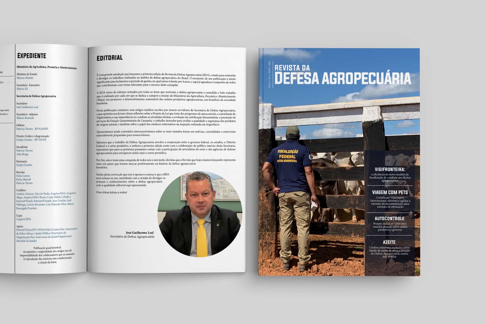 Ministério da Agricultura lança Revista da Defesa Agropecuária