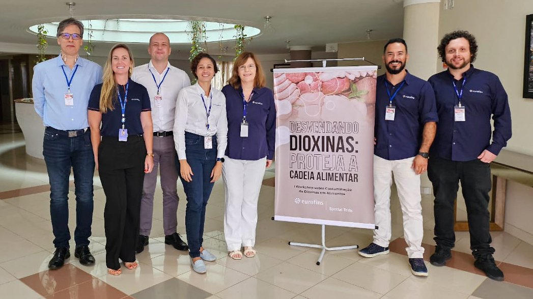 Eurofins Brasil fomenta debate sobre contaminação de dioxinas em alimentos