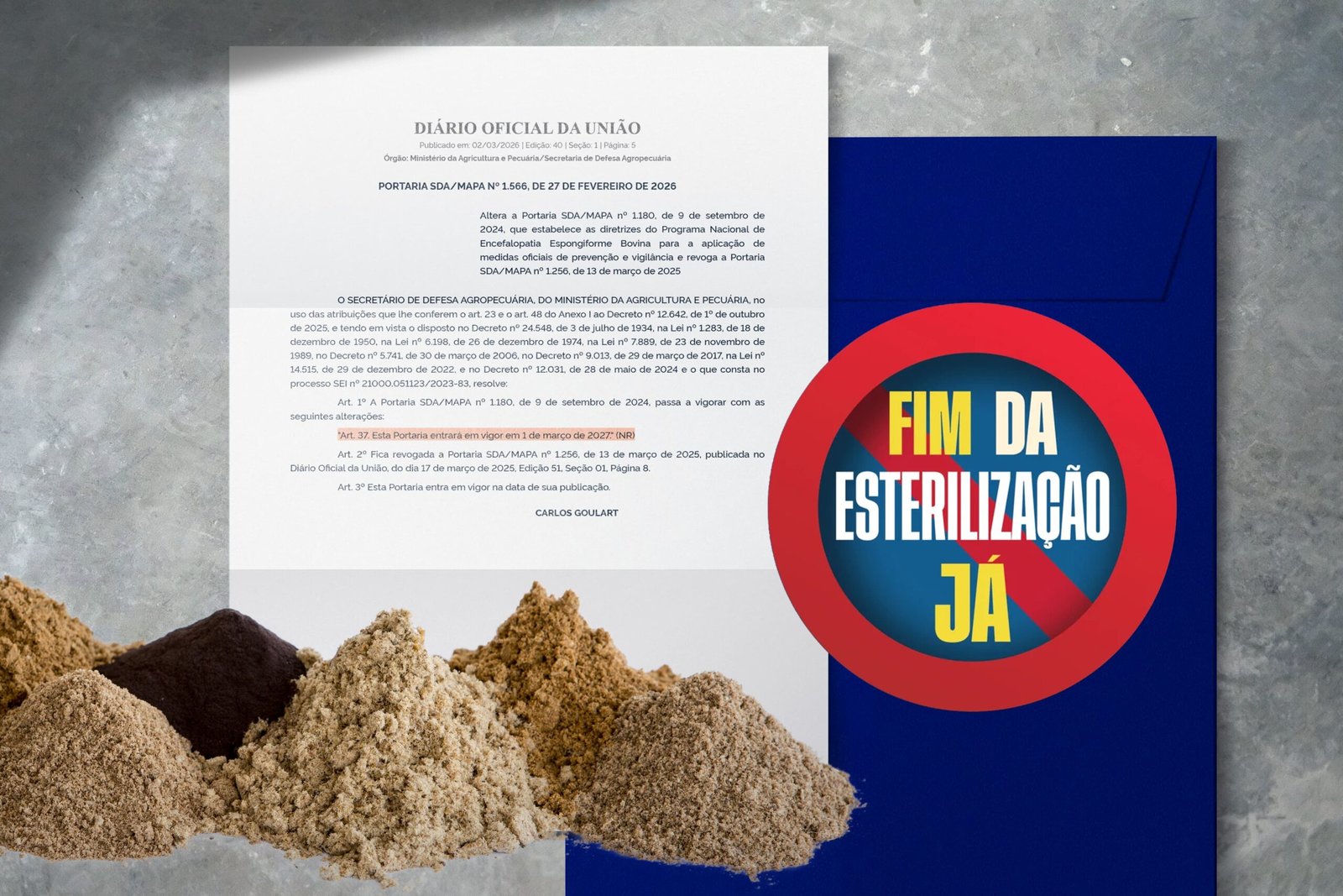 Nova portaria adia até 2027 efetivação da desobrigação da esterilização e gera reação no setor