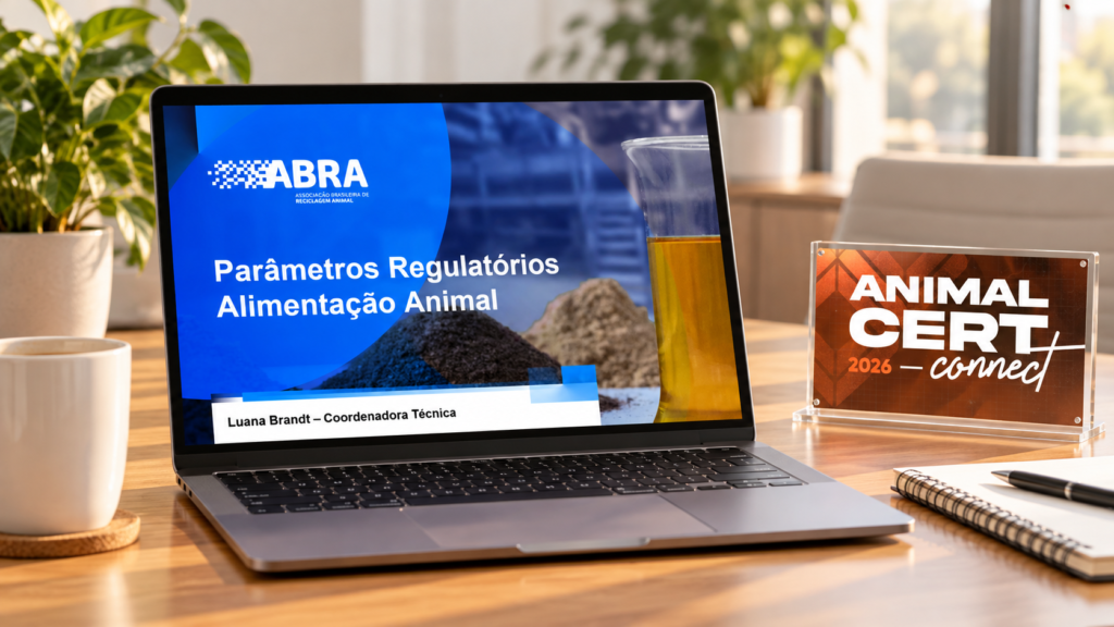 Atualização regulatória da reciclagem animal pauta apresentação da ABRA no AnimalCert Connect 2026