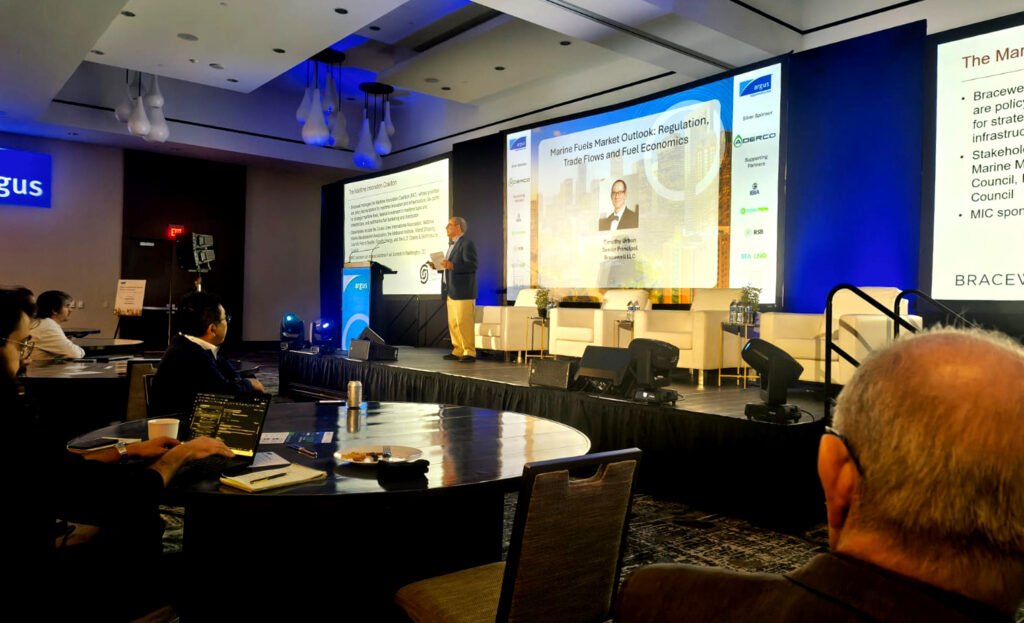 Sebo brasileiro entra no radar dos combustíveis marítimos sustentáveis em conferência nos EUA